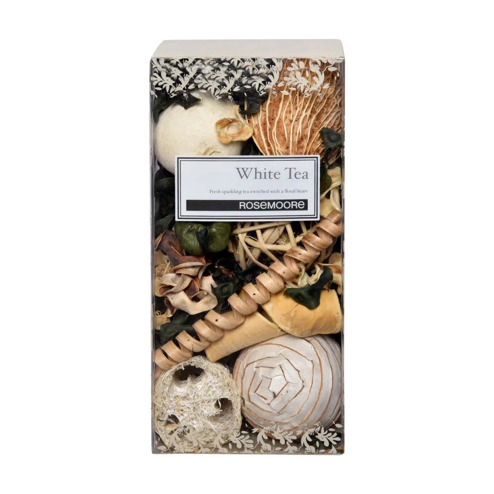 Rosemoore Pourri White Tea Box Scented Pot