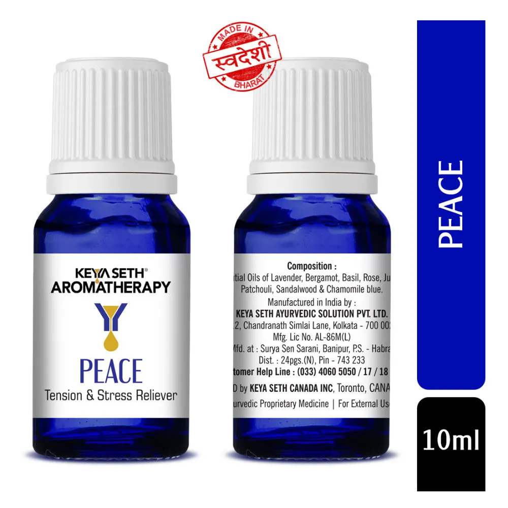 Keya Seth Aromatherapy Peace Tension & Stress Reliever Essential Oil