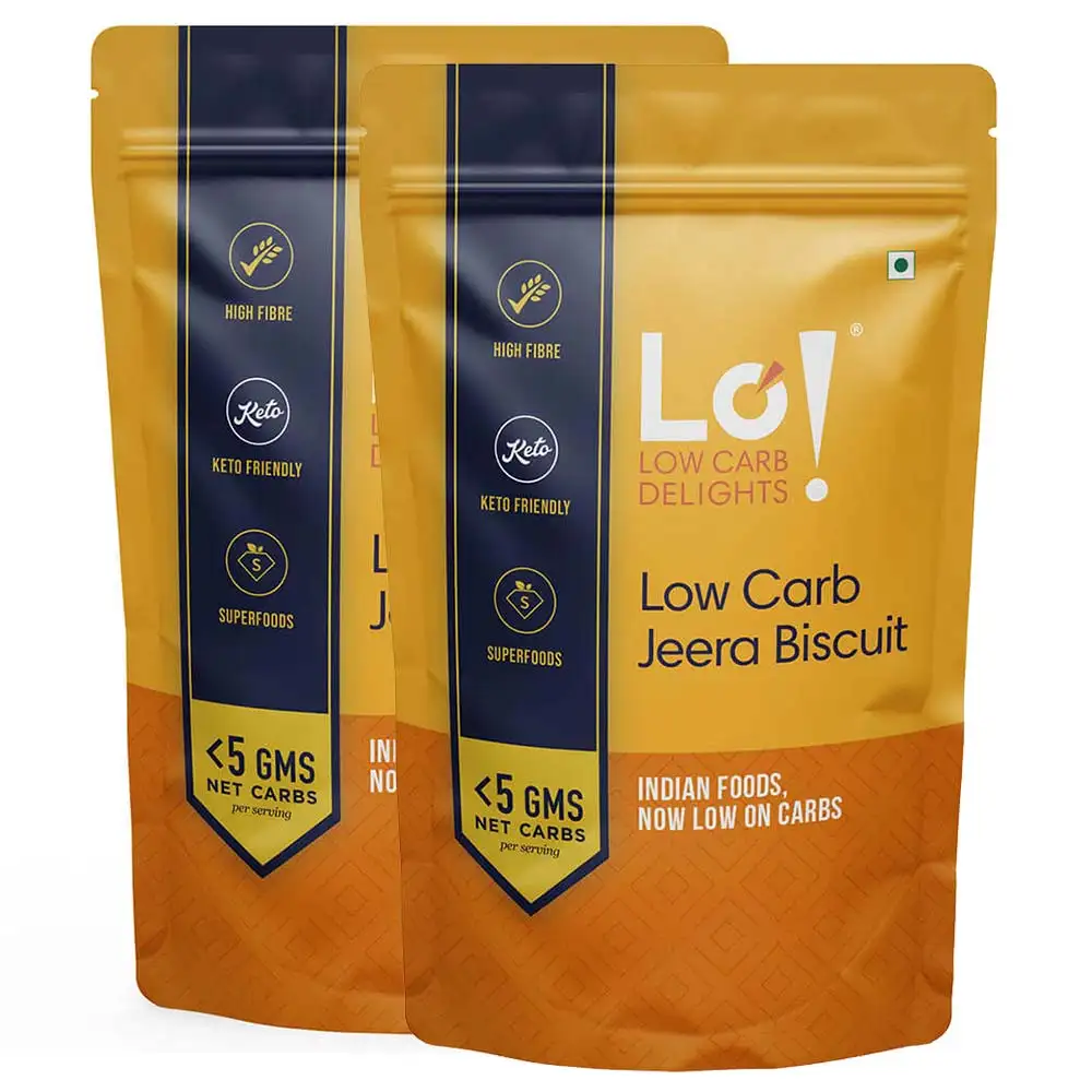 Lo! Foods Low Carb Keto,  Chocolate (Pack of 2)  90 g