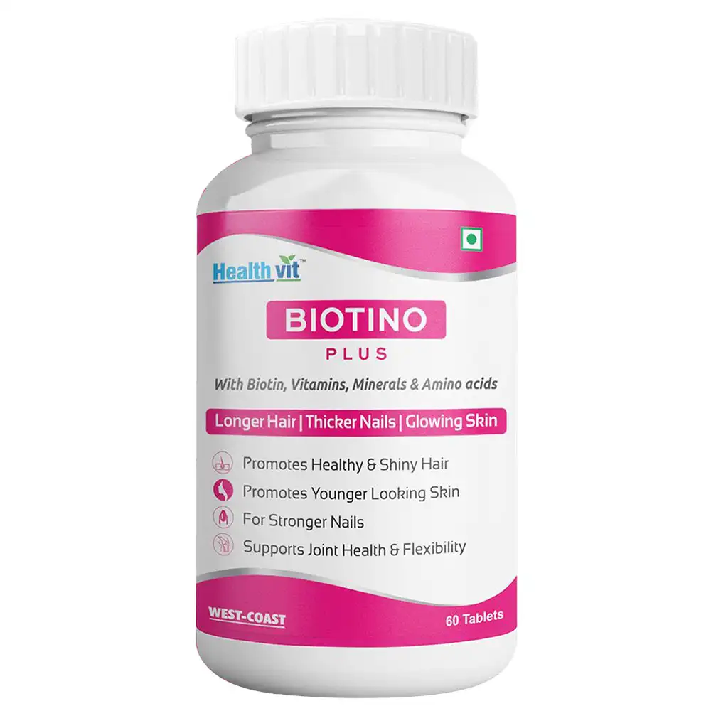 Healthvit Biotino Plus,  60 tablet(s)  Unflavoured