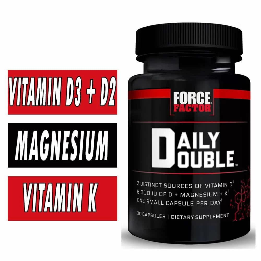 Force Factor Daily Double - 30 Capsules EXP: 08/21