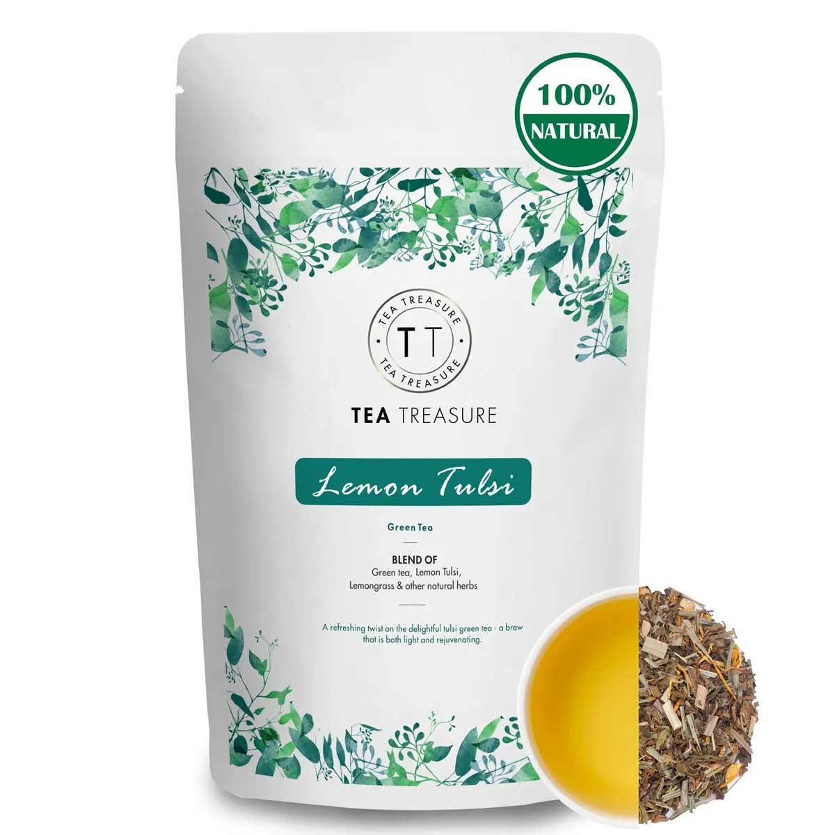 Tea Treasure Lemon Tulsi Green Tea