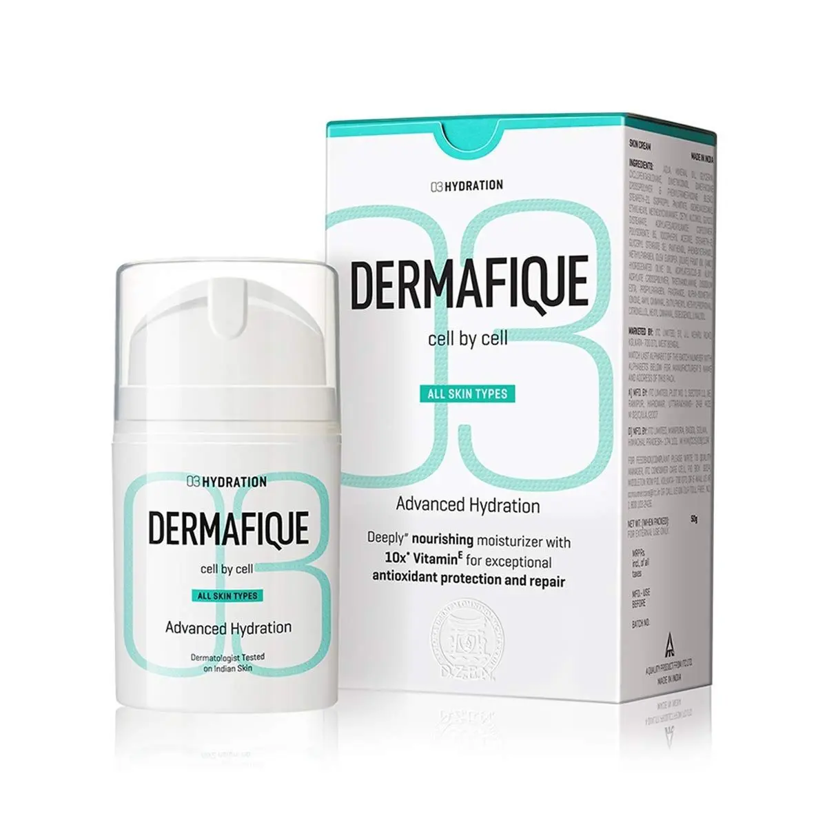 Dermafique Advanced for Nourishment, Hydration All Skin Types, 50g