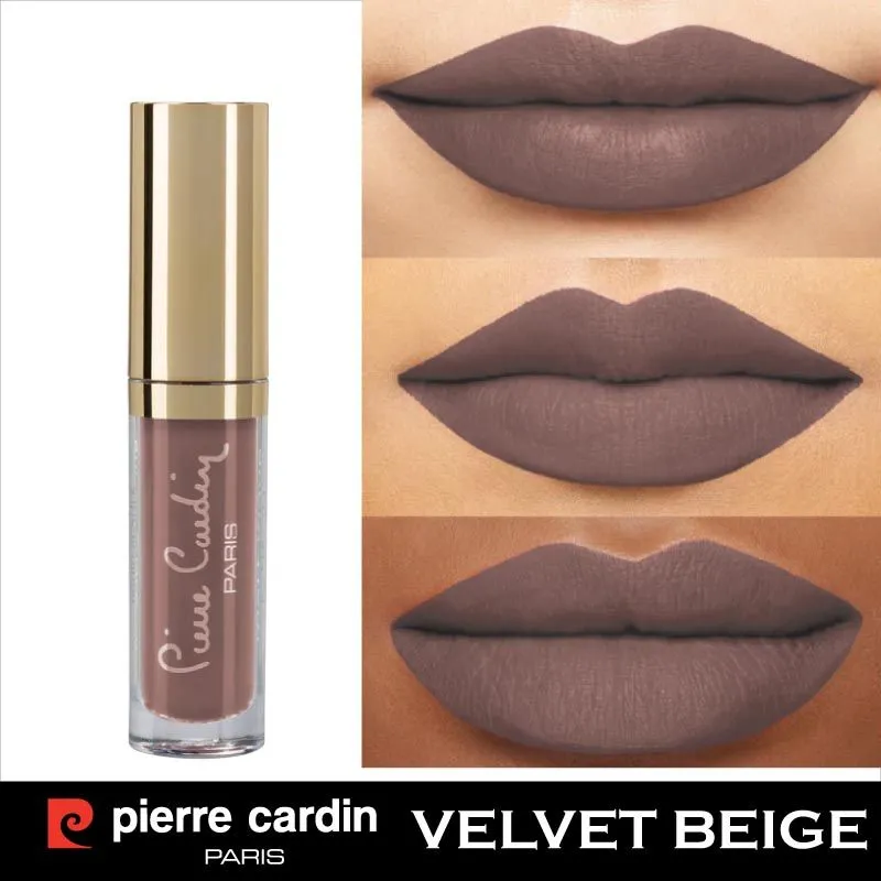 Pierre Cardin Paris - Matt Wave Liquid Lipstick Ultra Long Lasting 825-Velvet Beige