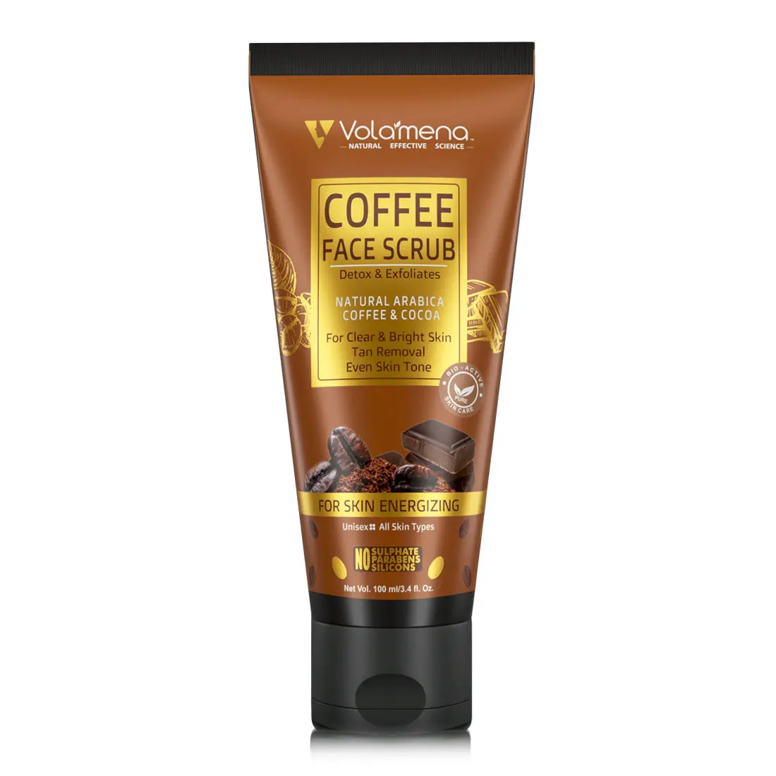 Volamena Coffee Detox Face Scrub (100 ml)