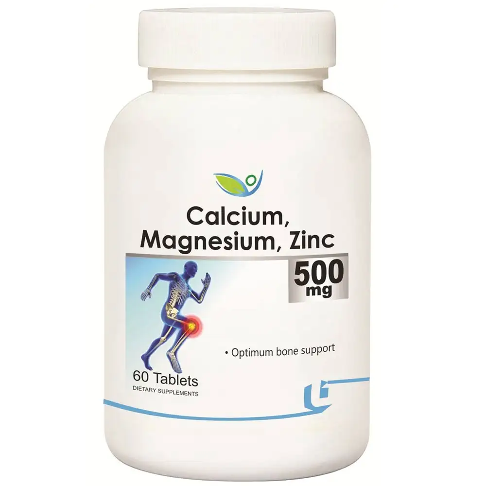 Biotrex Calcium Magnesium Zinc (500 mg),  60 tablet(s)  Unflavoured