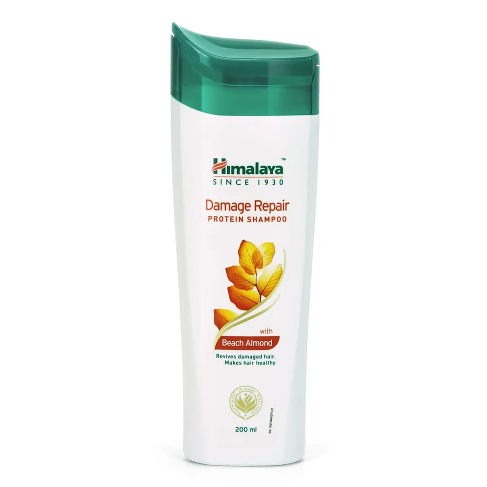 Himalaya Damage Repair Protein Shampoo With Beach Almond & Chickpea