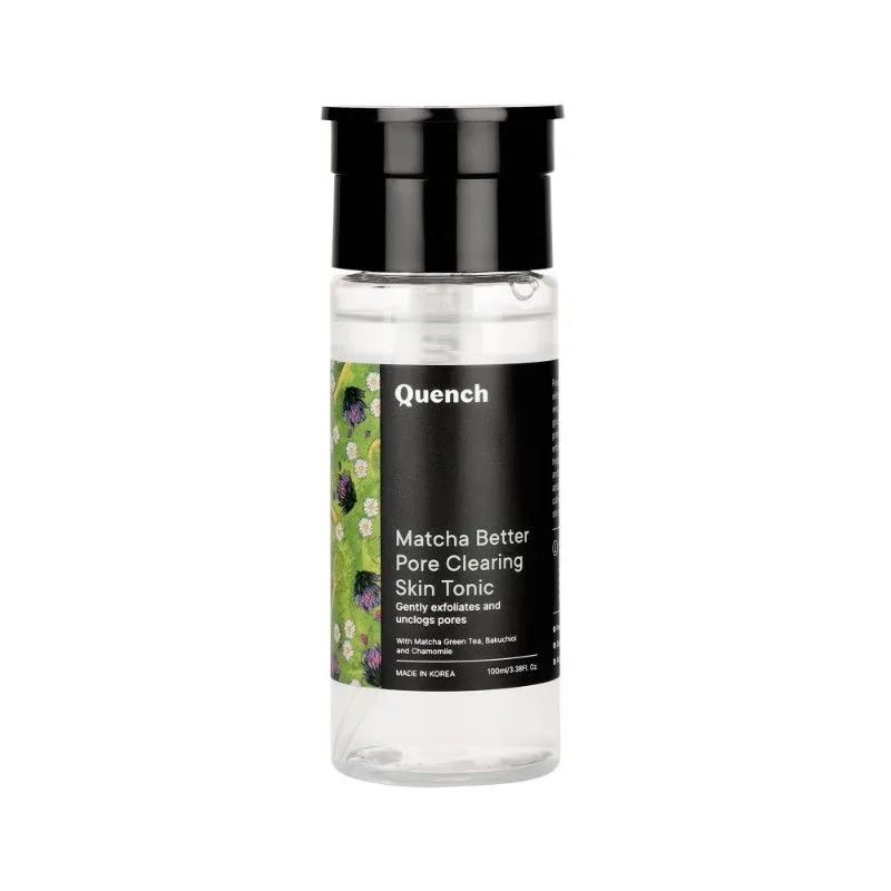 Quench Botanics Matcha Better Pore Clearing Skin Tonic