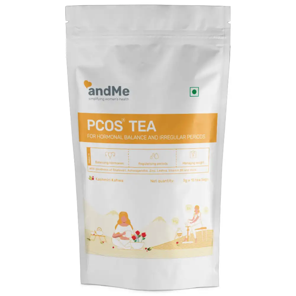 andMe PCOS Tea,  Kashmiri Kahwa  15 Tea Bag(s)