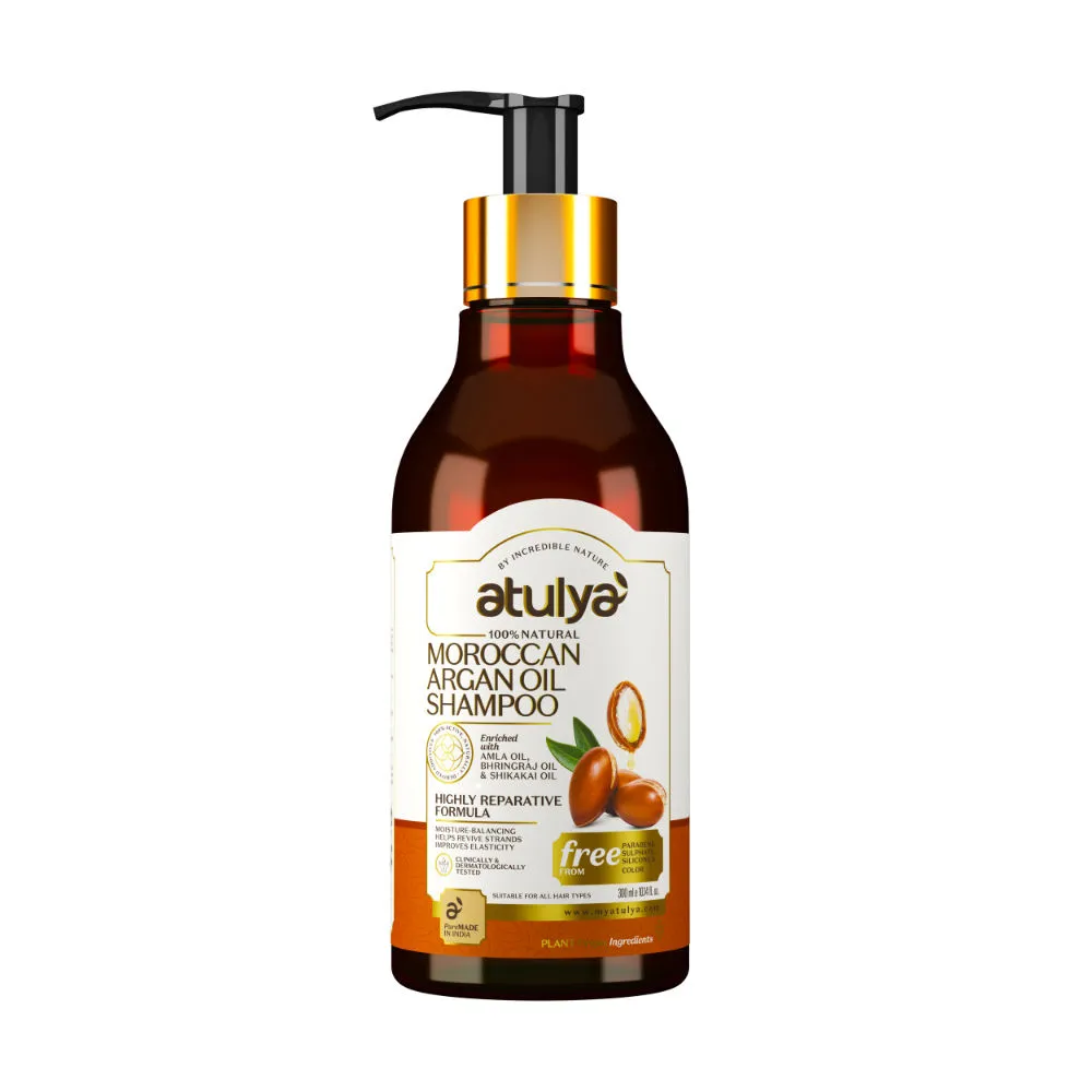 Atulya 100% Natural Moroccon Argan Oil Shampoo