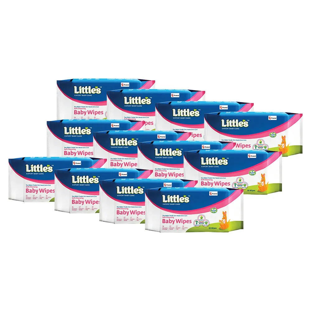 Little's Baby Wipes Combo - Pack Of 12