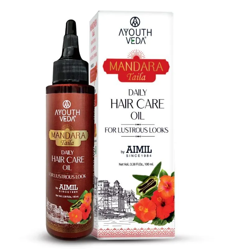 AyouthVeda Mandara Taila Daily Hair Care Oil