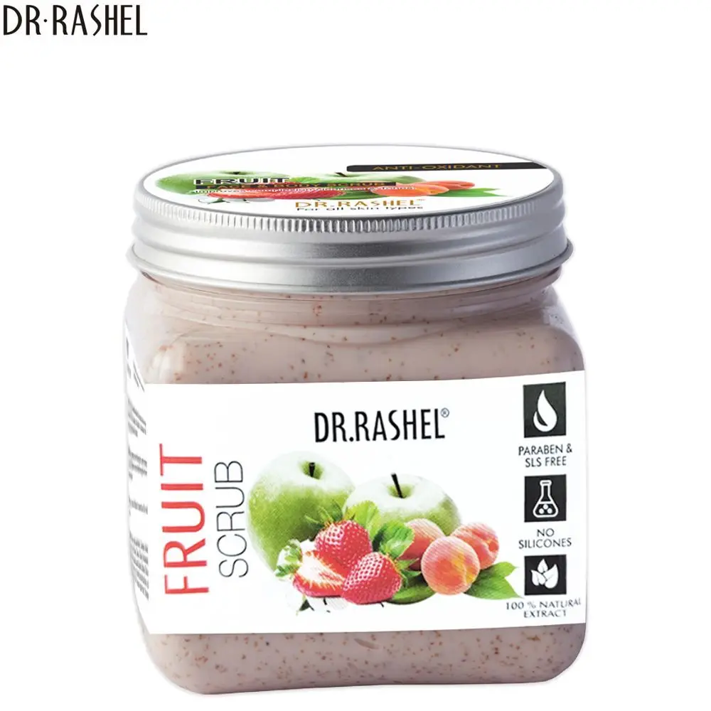 Dr.Rashel Anti-Oxidant Fruit Face and Body Scrub For All Skin Types (380 ml)