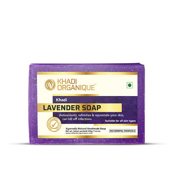 Khadi Organique Pure Lavender Soap