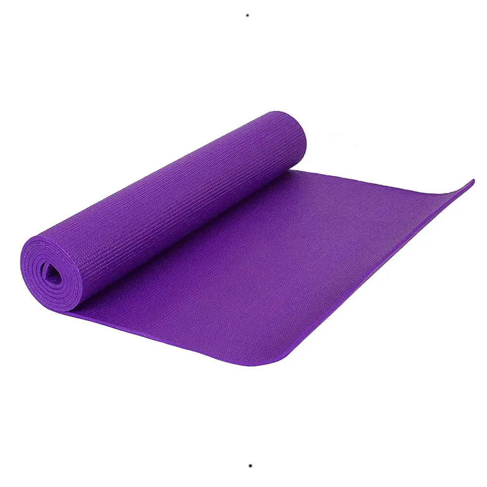 Strauss Ultra Soft Anti Skid Gym Exercise & Yoga Mat,  Purple  8 mm