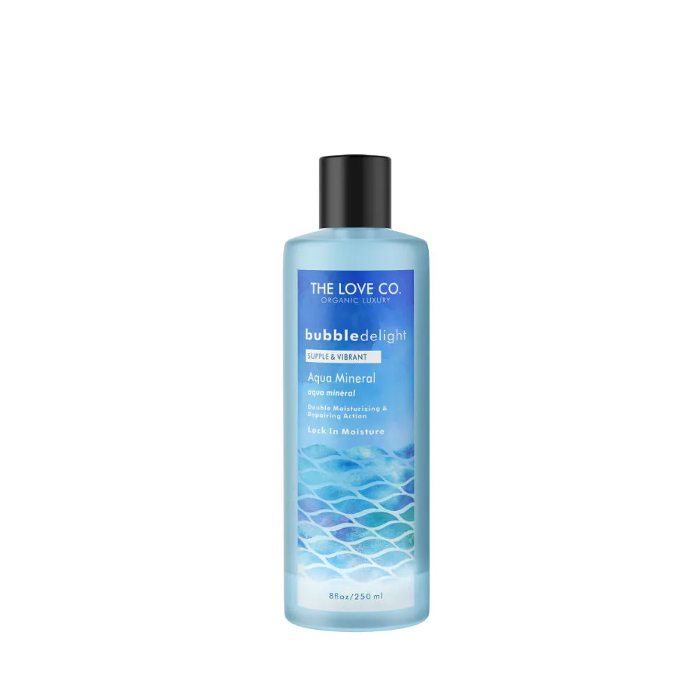 The Love Co. Organic Luxury Bubble Delight Aqua Mineral Body Wash