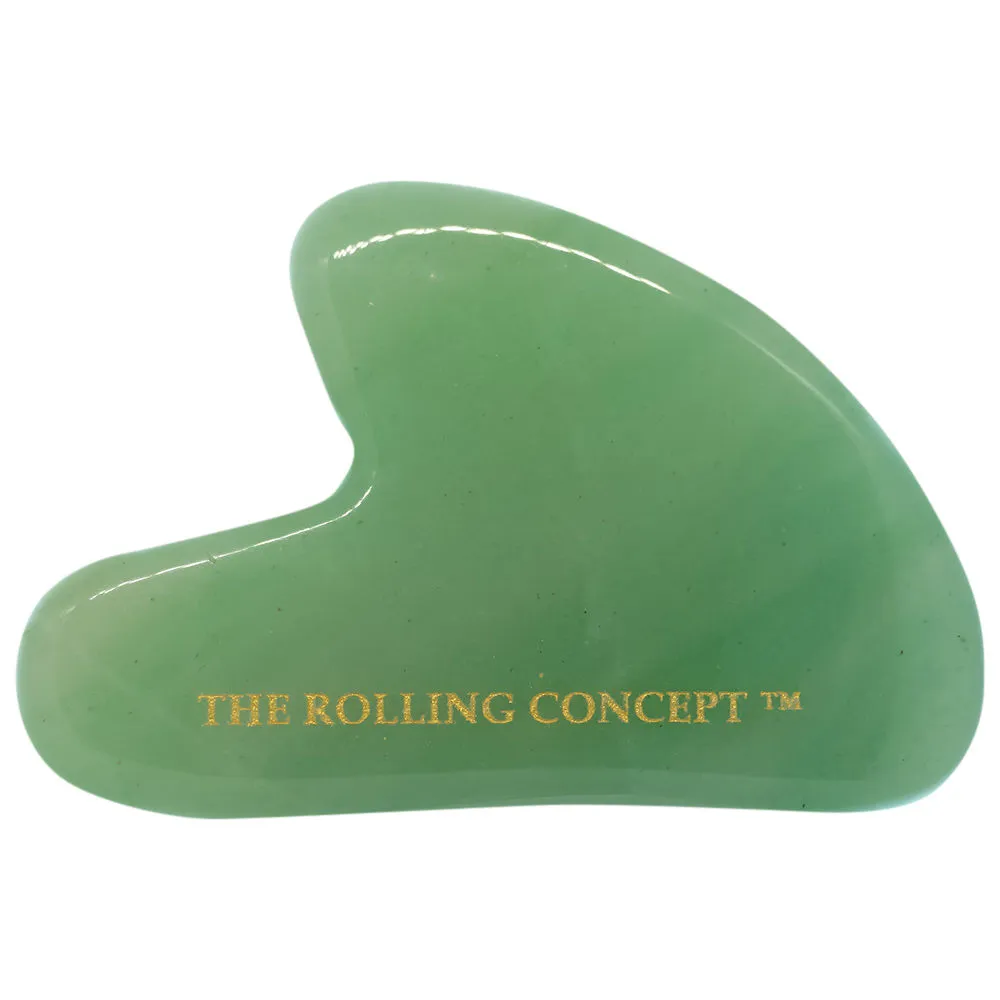 The Rolling Concept Jade Gua Sha Stone - 1Pc