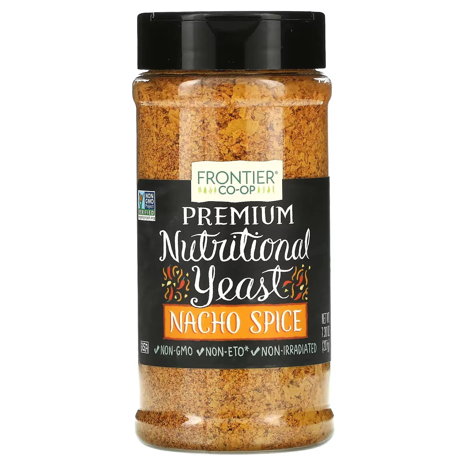 Premium Nutritional Yeast, Nacho Spice, 7.3 oz (207 g)