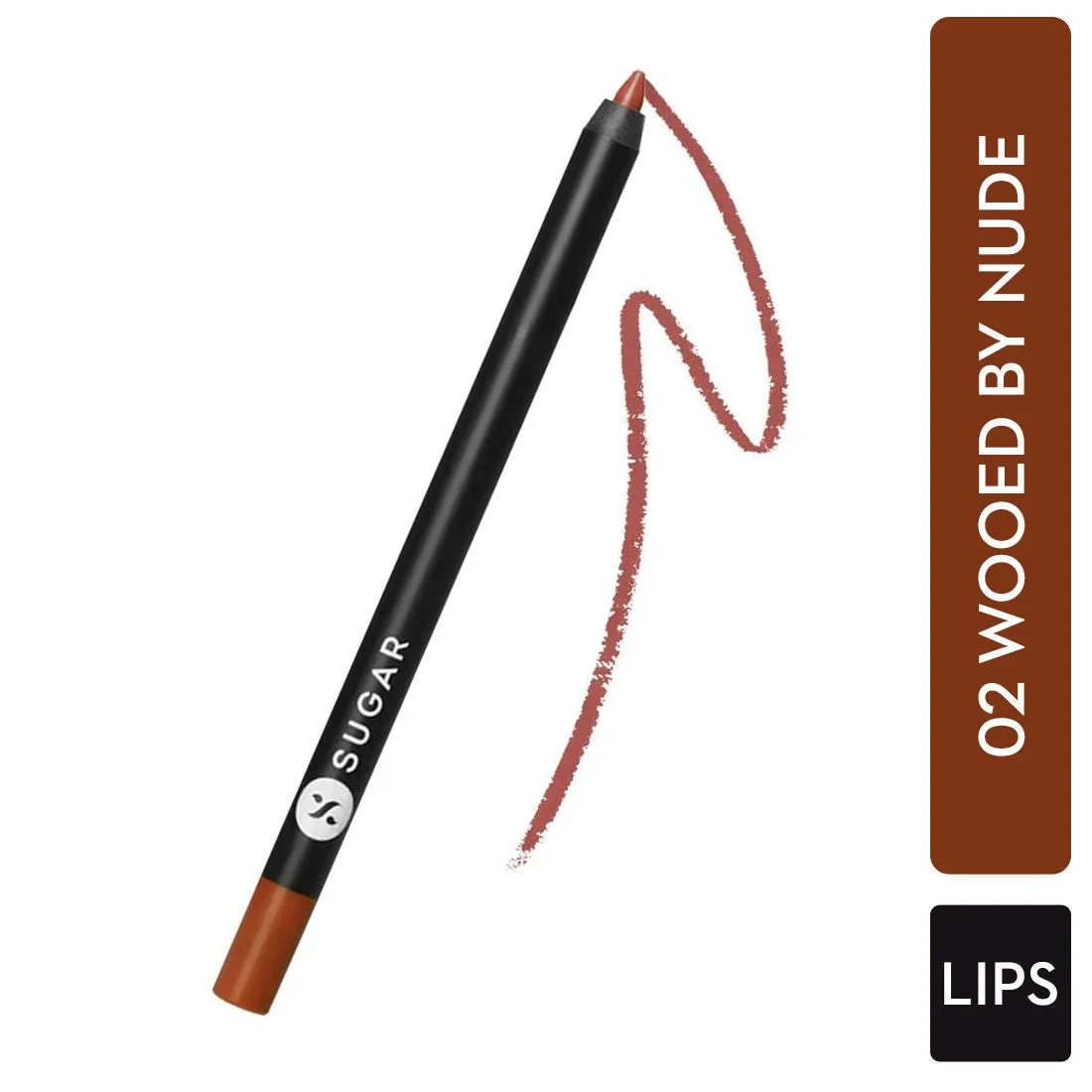 SUGAR Lipping On The Edge Lip Liner - 02 Wooed By Nude