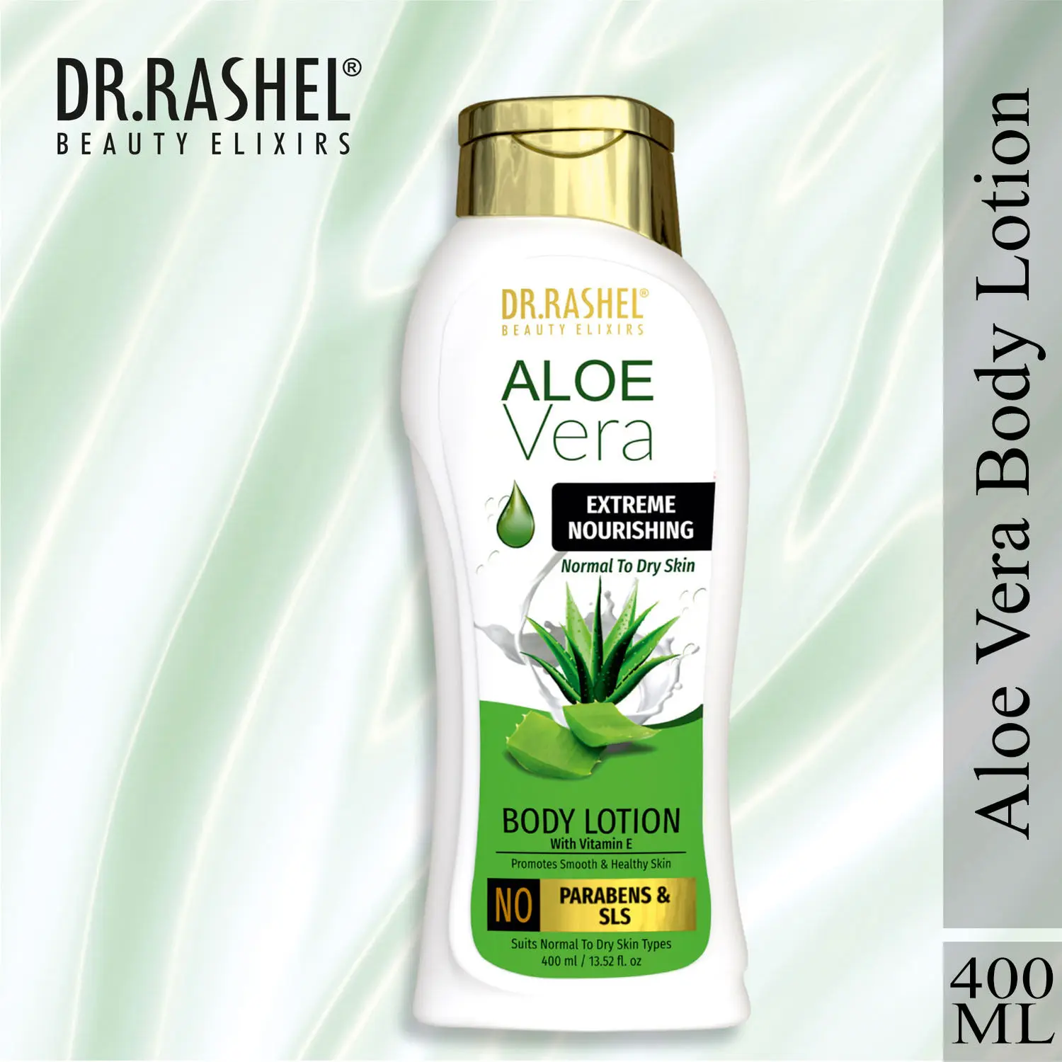 Dr.Rashel Aloe Vera Extreme Nourishing Body Lotion Suits Normal To Dry Skin Types (400ml)