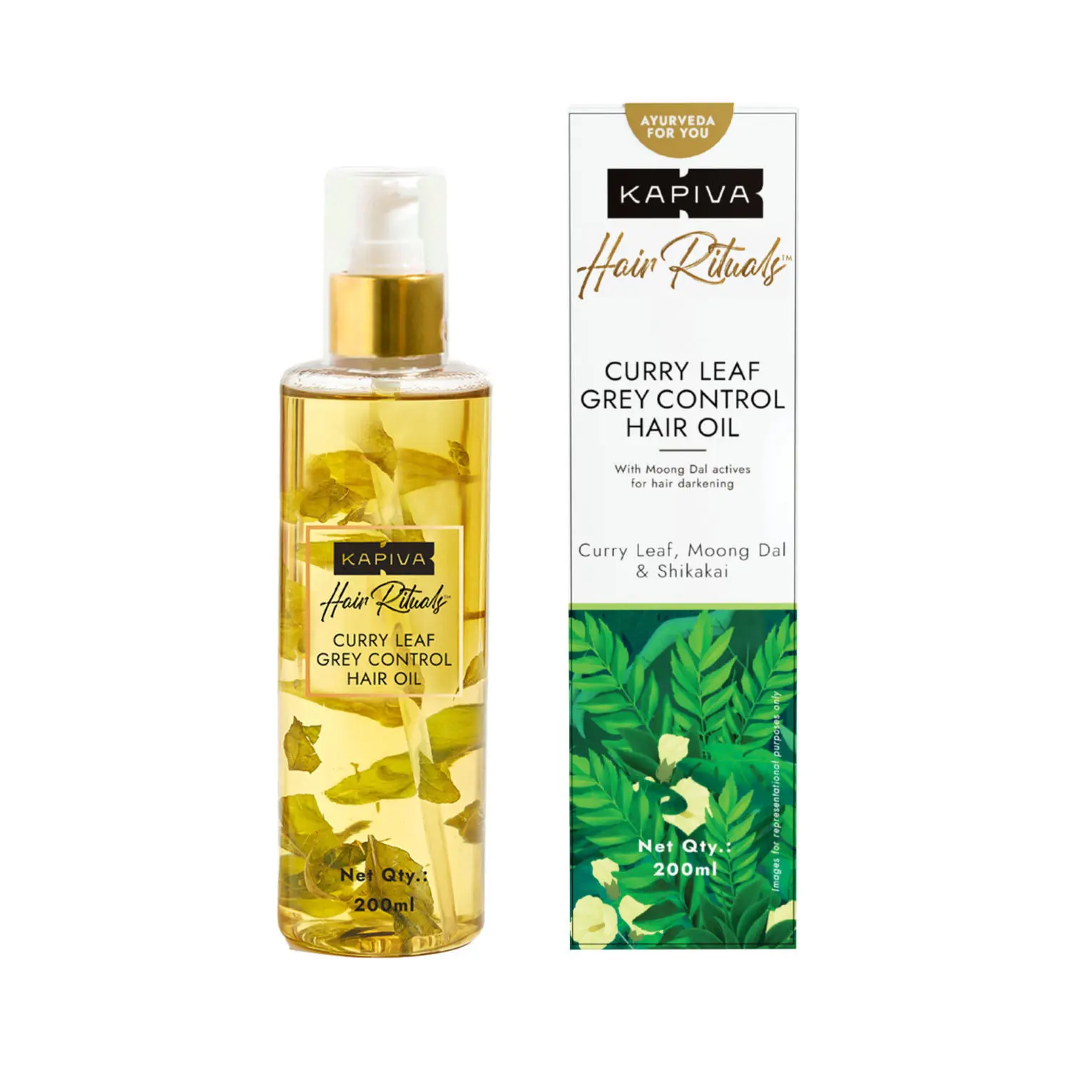 Curry Leaf Grey Control Hair Oil