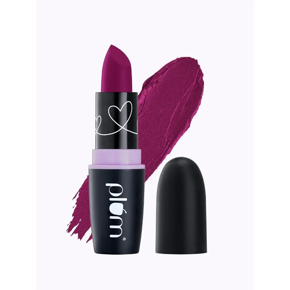 Plum Matterrific Lipstick | Highly Pigmented | Nourishing & Non-Drying | 100% Vegan & Cruelty Free | BerryTale - 138 (Berry)