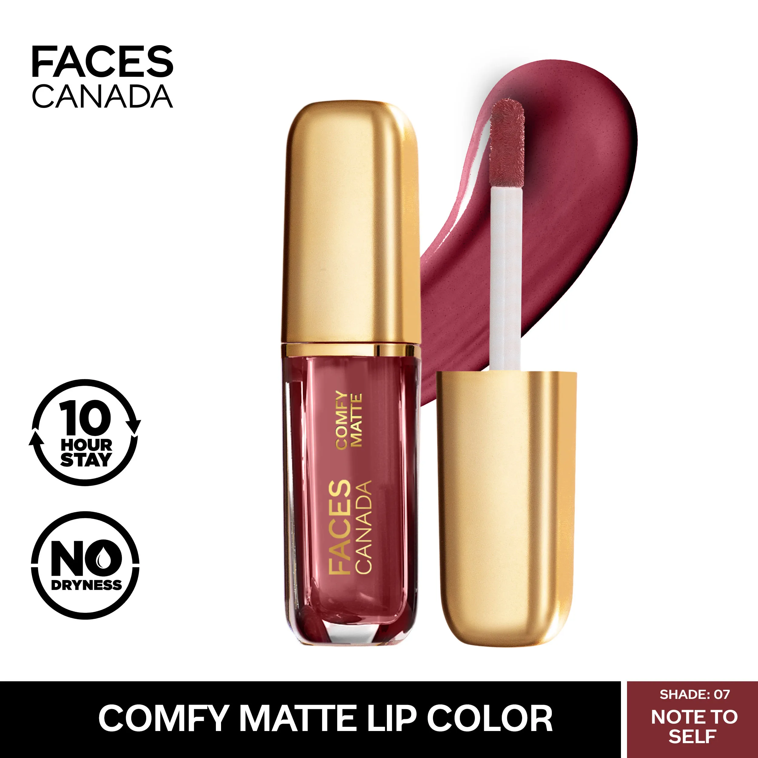 Faces Canada Comfy Matte Mini Lip Color Note To Self 07