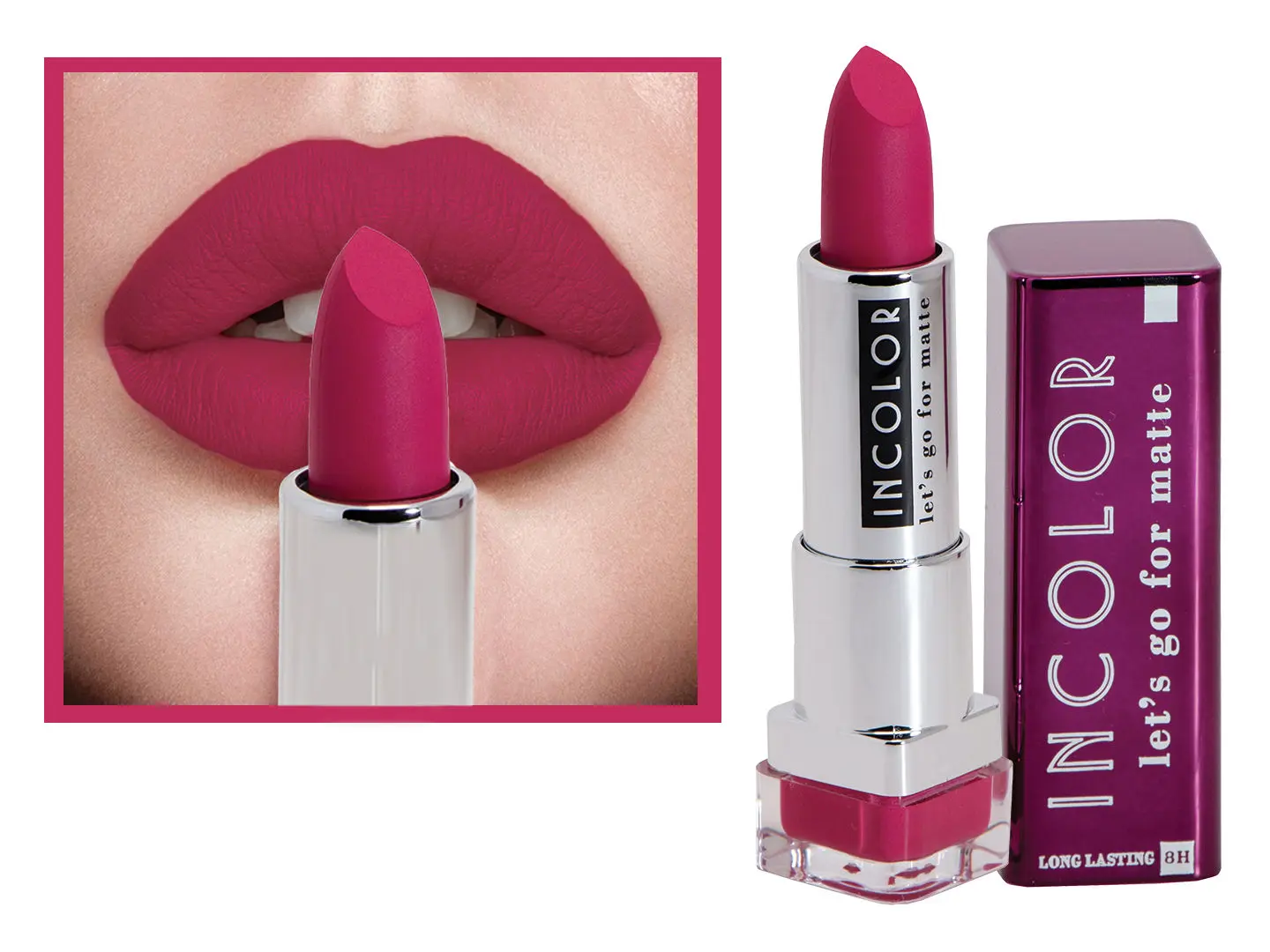 Incolor Lets Go For Matte Lipstick 06 Please Me 3.7 g