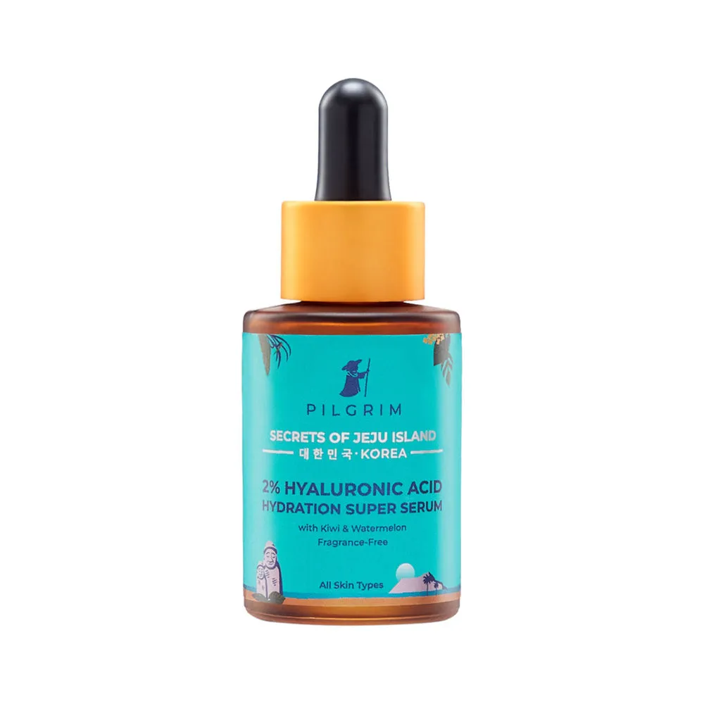 Pilgrim 2% Hyaluronic Acid Hydration Super Serum for Glowing Face