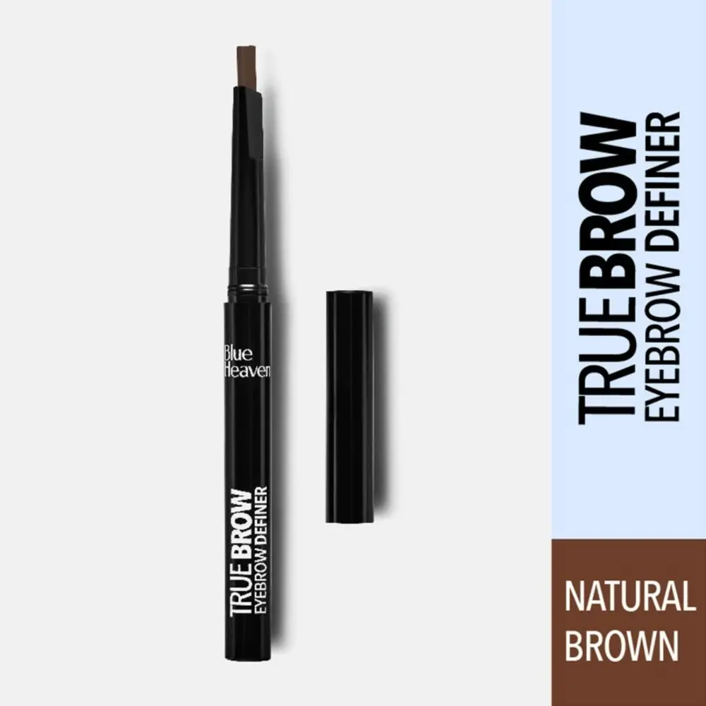 Blue Heaven True Brow Eyebrow Definer, Natural brown, 0.30gms