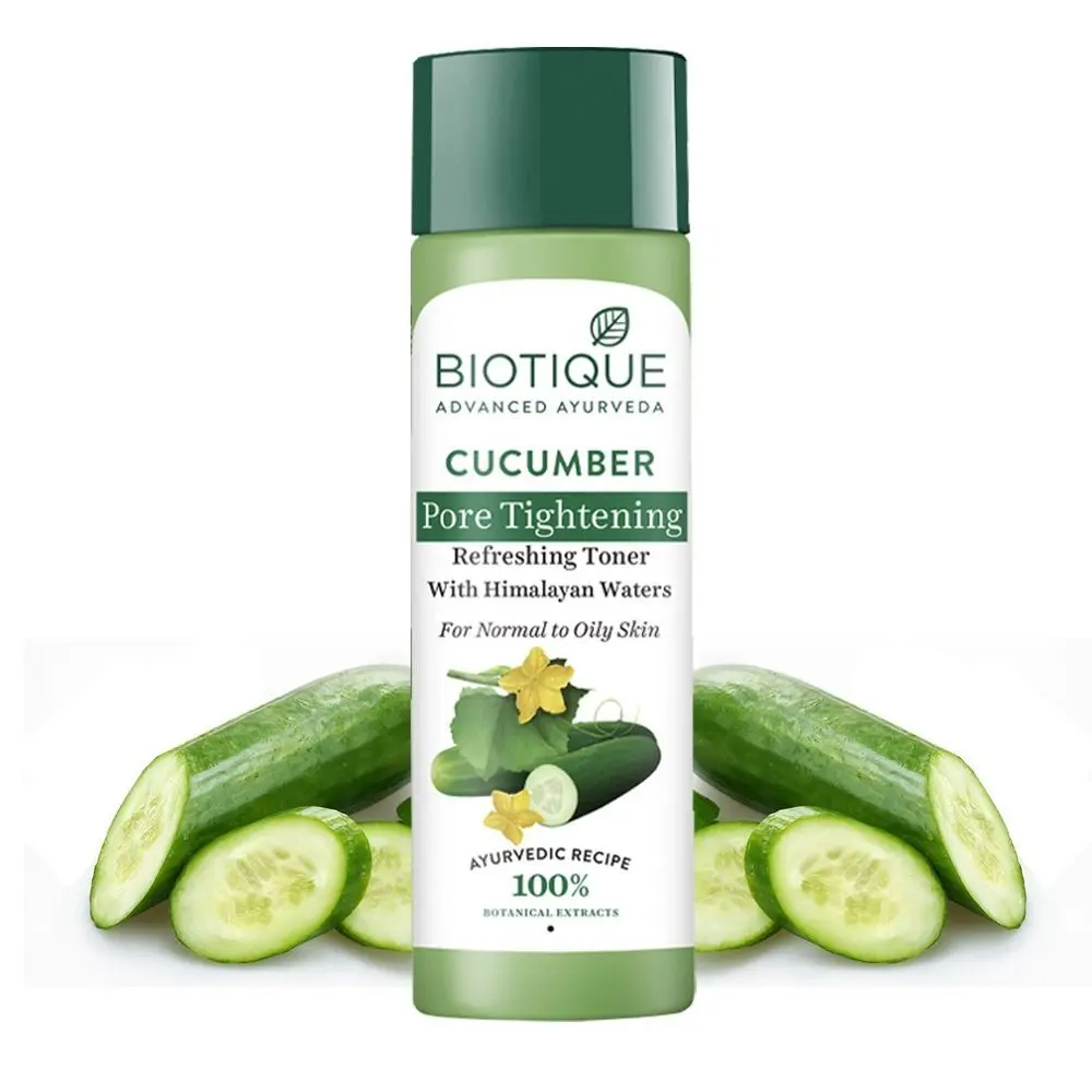 Biotique Cucumber Pore Tightening Refreshing Toner (120 ml)