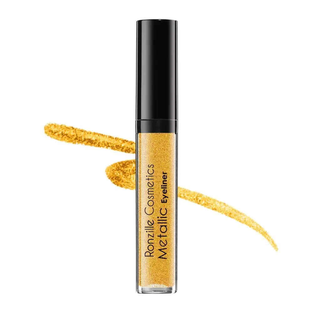 Ronzille shimmer Metallic Glitter Eyeliner Gold