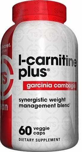 Top Secret Nutrition L-Carnitine, Plus Garcinia Cambogia Extract, 60 Veg Caps