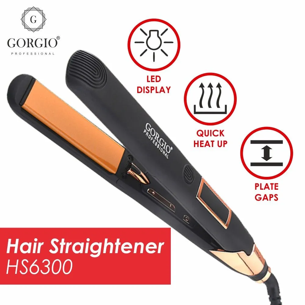 Gorgio Professional Hair Straightener HS6300