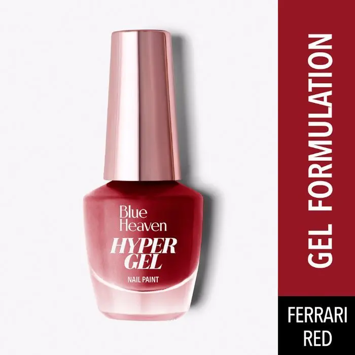 Blue Heaven Hypergel Nail Paint Ferrari Red 509