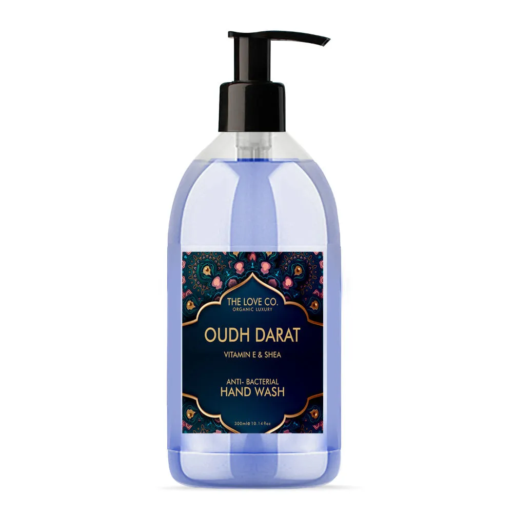 The Love Co. Organic Luxury Oudh Darat Vitamin E & Shea Hand Wash