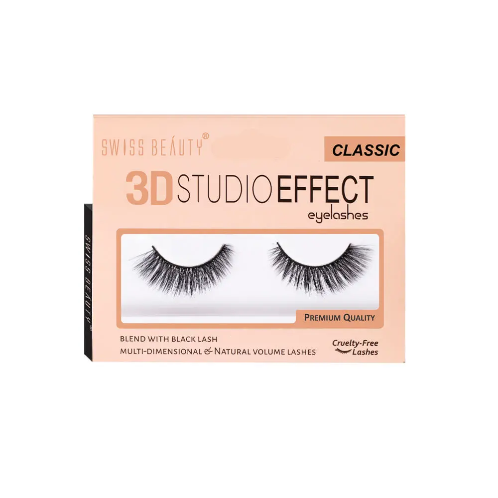 Swiss Beauty 3D Studio Effect Eyelashes CLASSIC 17 (2 g)