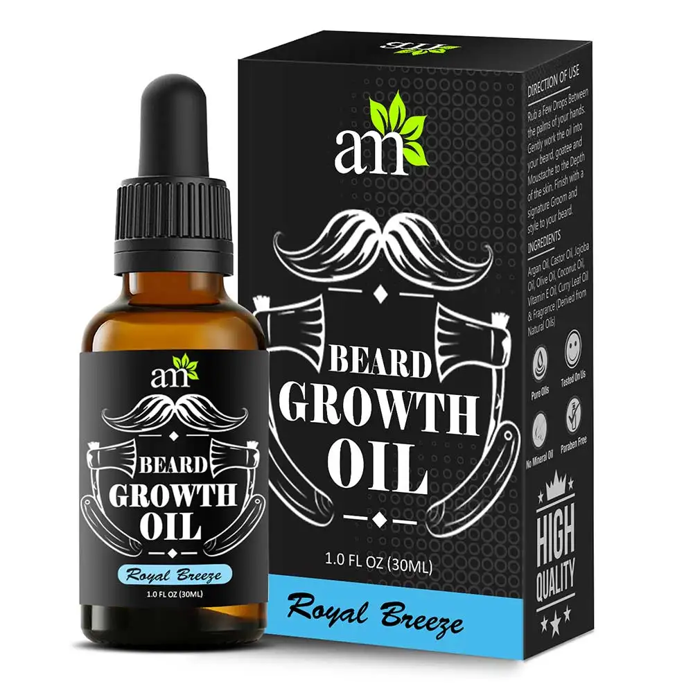 AromaMusk Beard Growth Oil,  30 ml  Royal Breeze