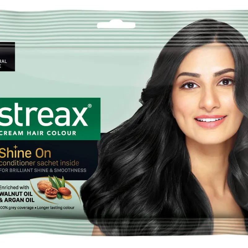 Streax Hair Colour - Natural Black 1