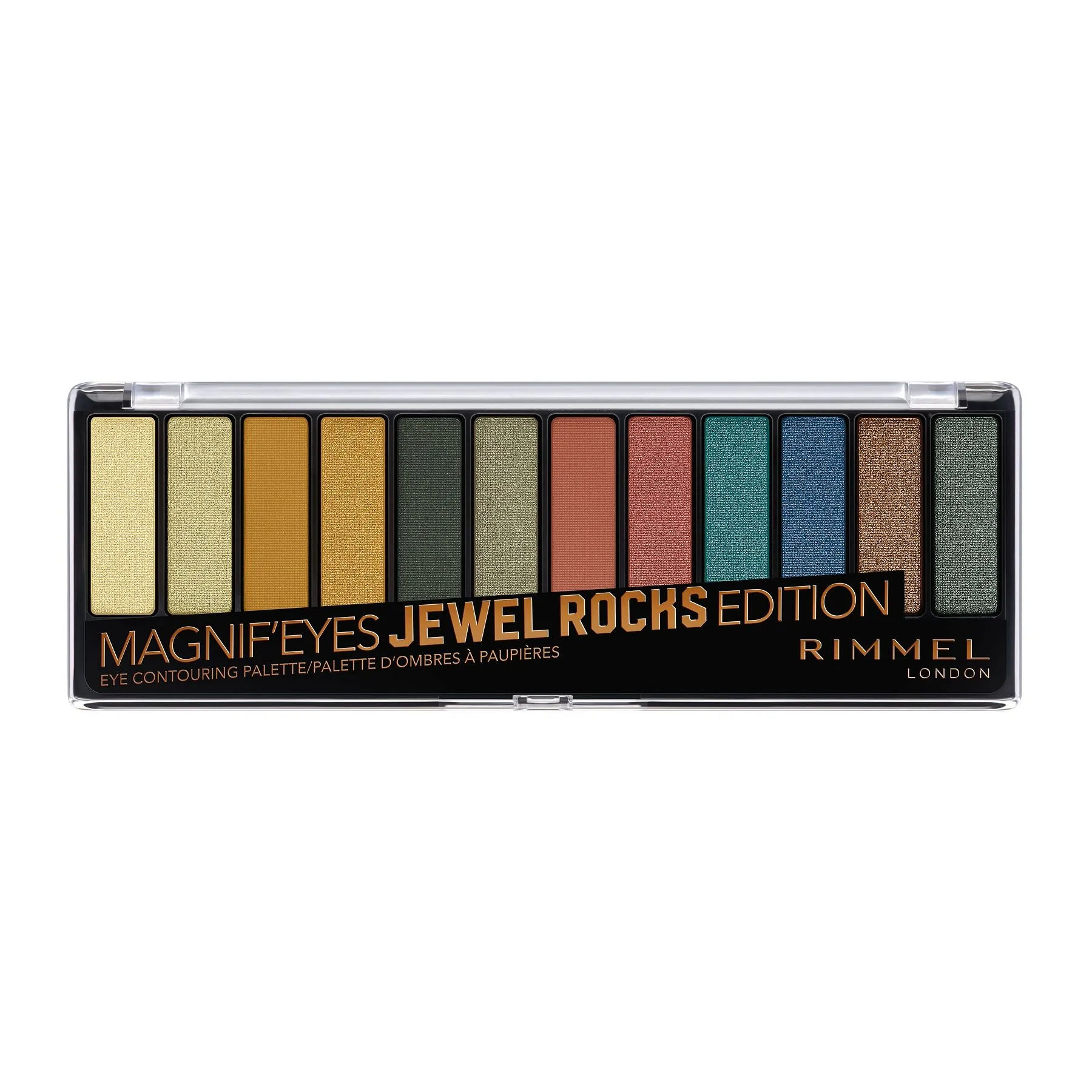 Rimmel London Magnif'eyes Eye Shadow Palette - Jewel Rocks