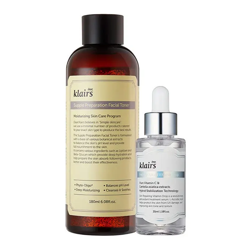 Klairs Vitamin Drop & Supple Toner Combo