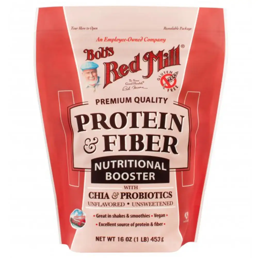 Bob's Red Mill Gluten Free Nutritional Booster Protein and Fiber,  1 lb  Unflavoured