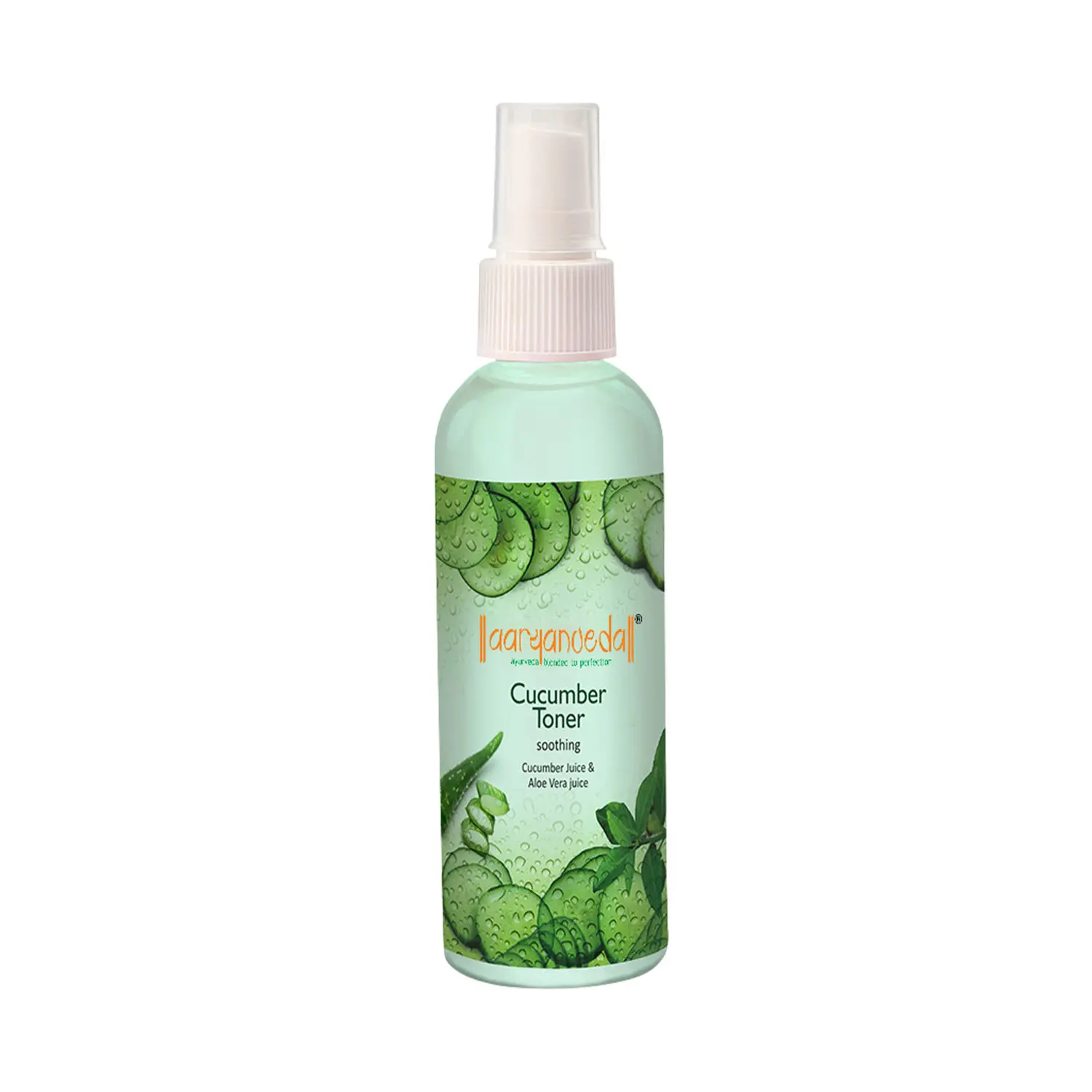 Aryanveda Cucumber Face Toner For Glowing, Dry Skin & Pores Tightening With Cucumber For Men & Women 100 ml (Pack of 1)