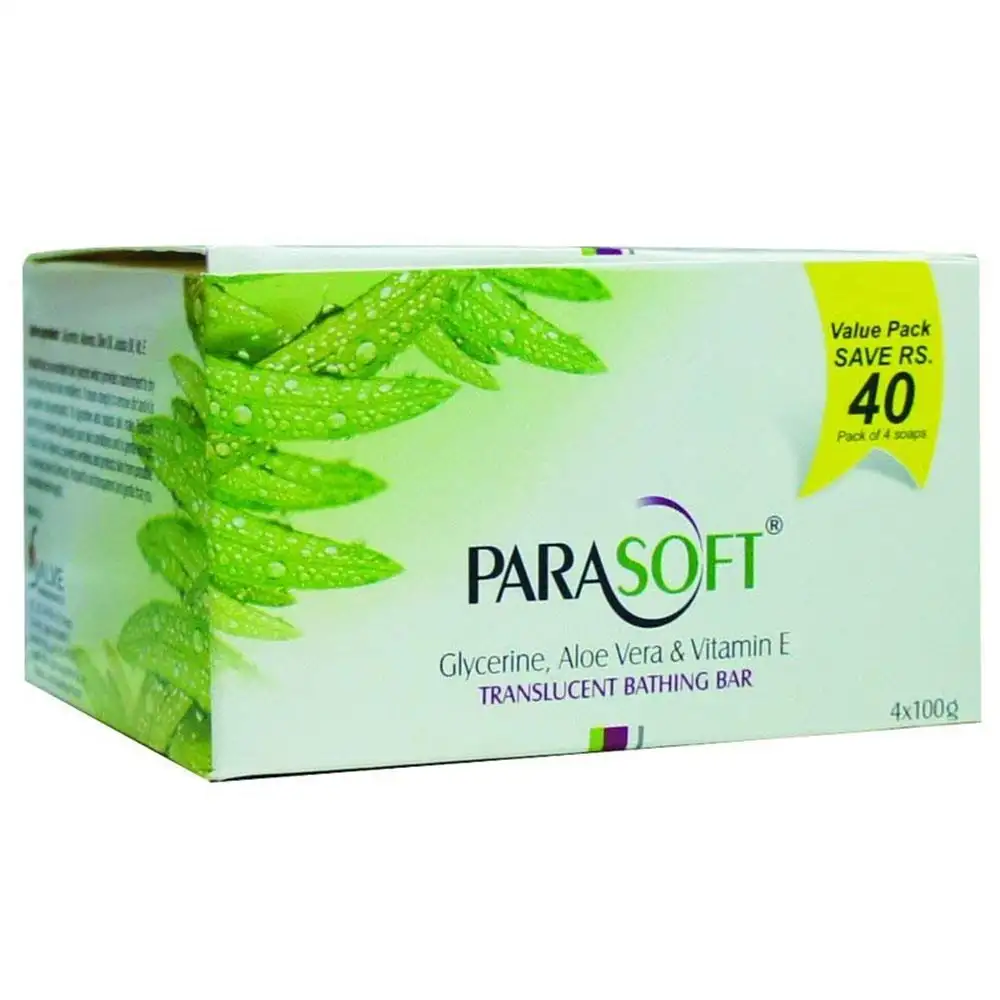 Parasoft Soap,  4 Piece(s)/Pack  for Sensitive and Dry Skin