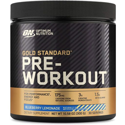 Gold Standard Pre Workout - Blueberry Lemonade - 30 Servings