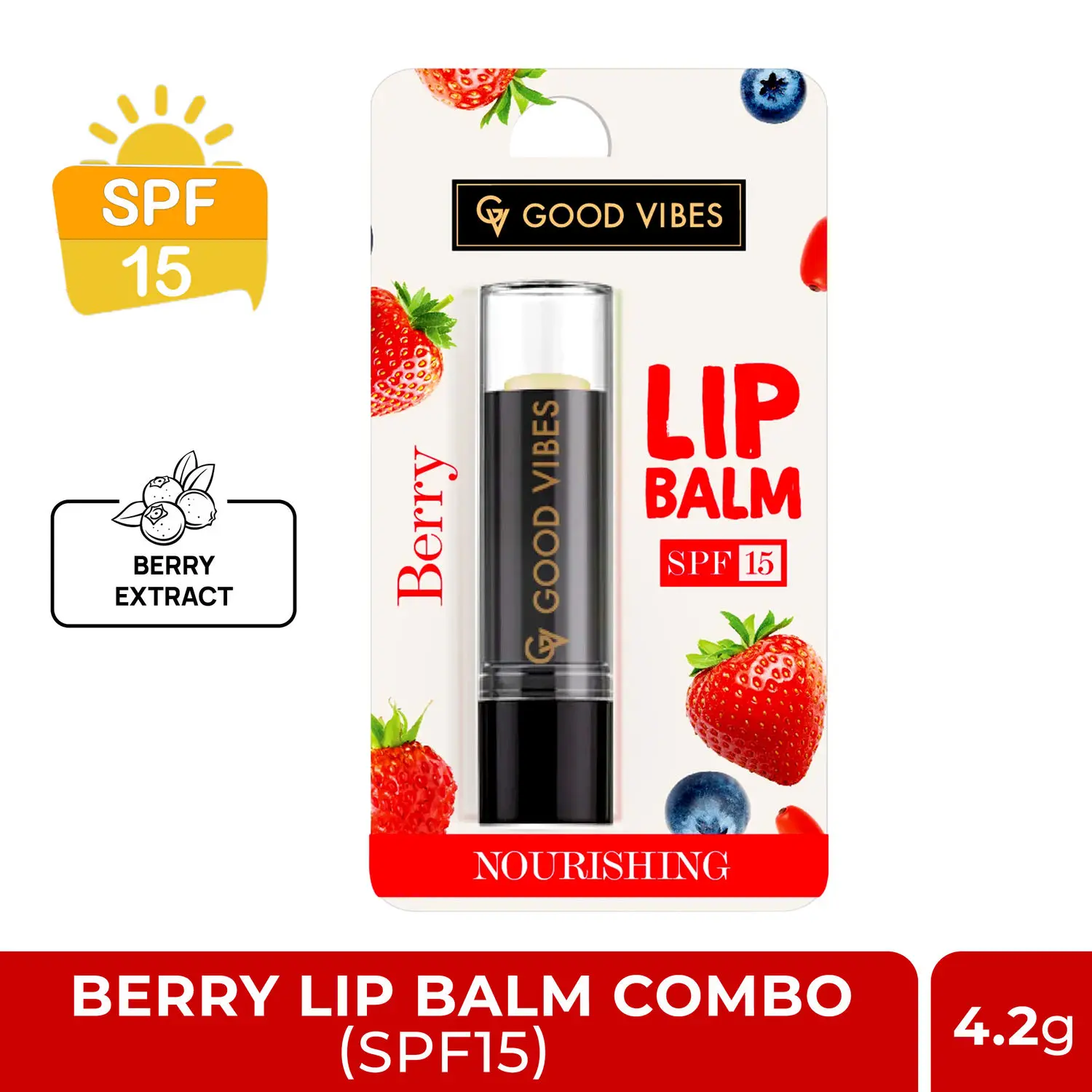 Berry Nourishing Lip Balm SPF 15