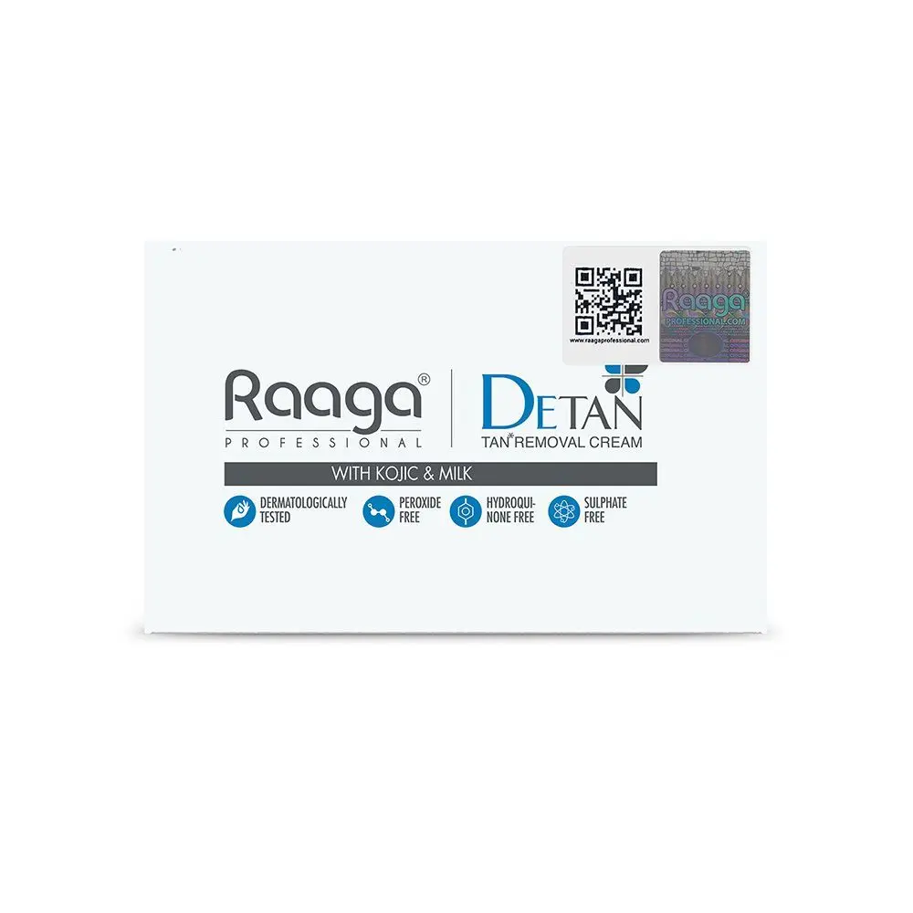 Raaga Professional De Tan Tan Removal Cream (12 g x 6)