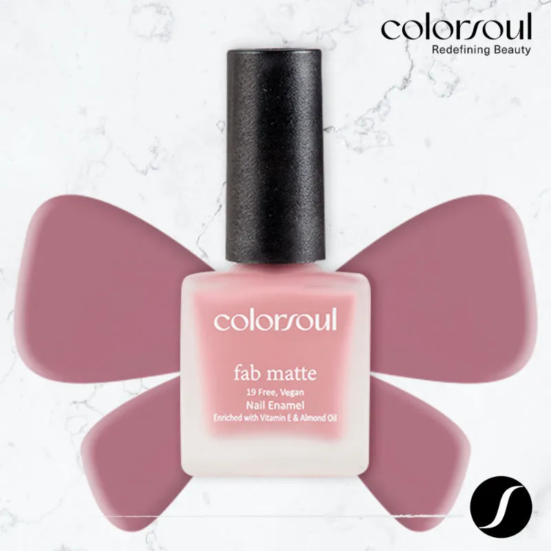 ColorSoul Fab Matte Nail Enamel