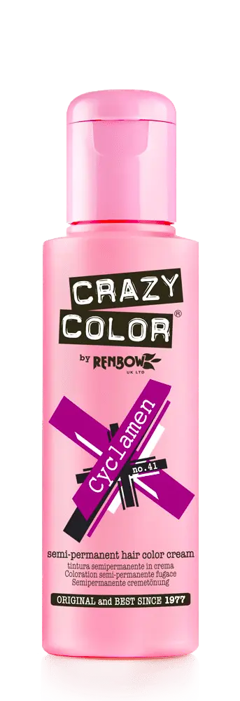 CRAZY COLOR CYCLAMEN-41 - 100 ML Bottle