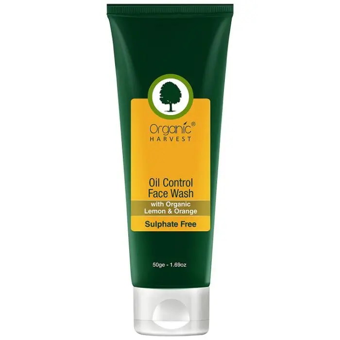 Organic Harvest Face Wash - Oil Control (Sulphate Free) (50 ml)